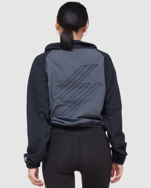 Superdry Code Cl Linear Loose Tee Fialové | 852460-NIH
