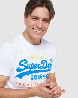 Superdry Essential Tee Tmavě Blankyt | 160843-JYU