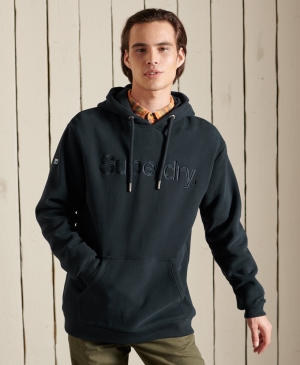 Superdry Jacob Henley Černé | 578640-ZQT