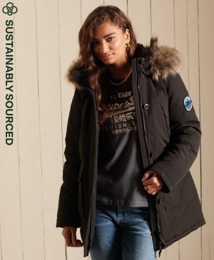 Superdry Run Lw Nepromokavé Shell Černé | 132957-YIH