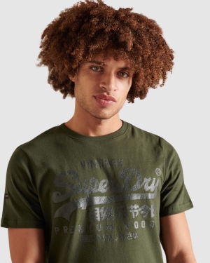 Superdry Superdry Orange Label Vintage Embroidery Šedé | 721049-KCG