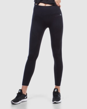 Superdry Train Seamless 7/8 Černé | 753698-AVT