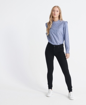 Superdry Vintage Cali Stripe Šedé | 321496-UFV