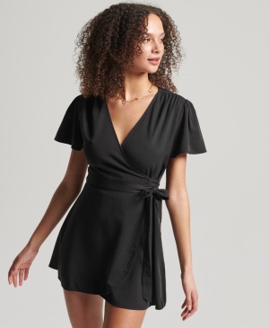 Superdry Vintage High Rise Rovný Blankyt | 630754-VCB