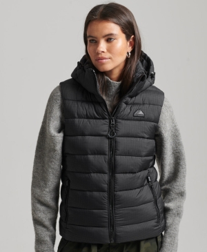 Superdry Vintage Logo Embroidered Zip Tmavě Blankyt | 580241-NIX