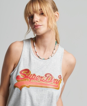 Superdry Vintage Logo Embroidery Ziphood Tmavě Blankyt | 069857-MSO